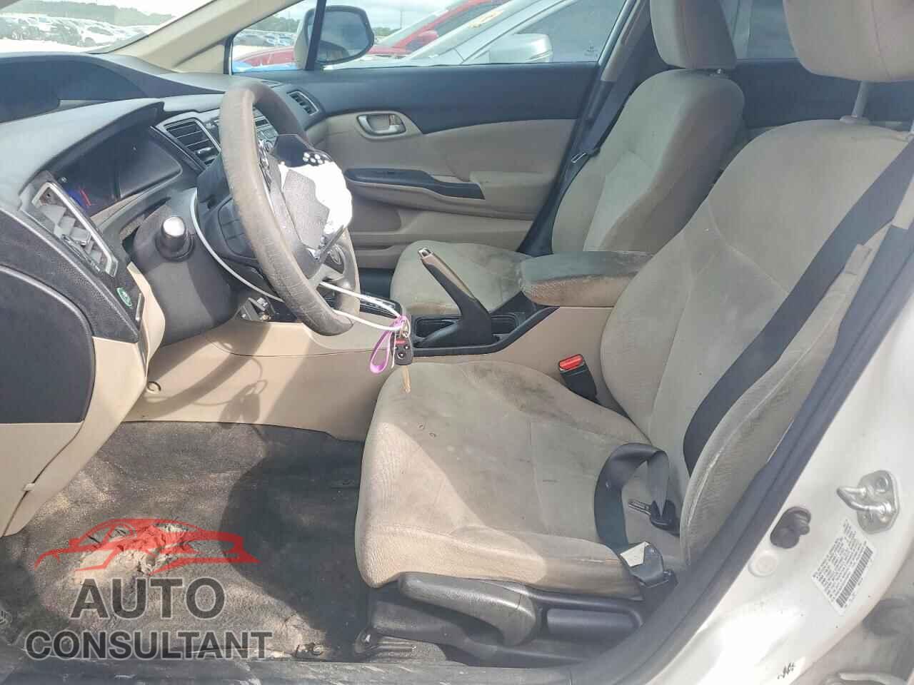 HONDA CIVIC 2013 - 2HGFB2F52DH548541