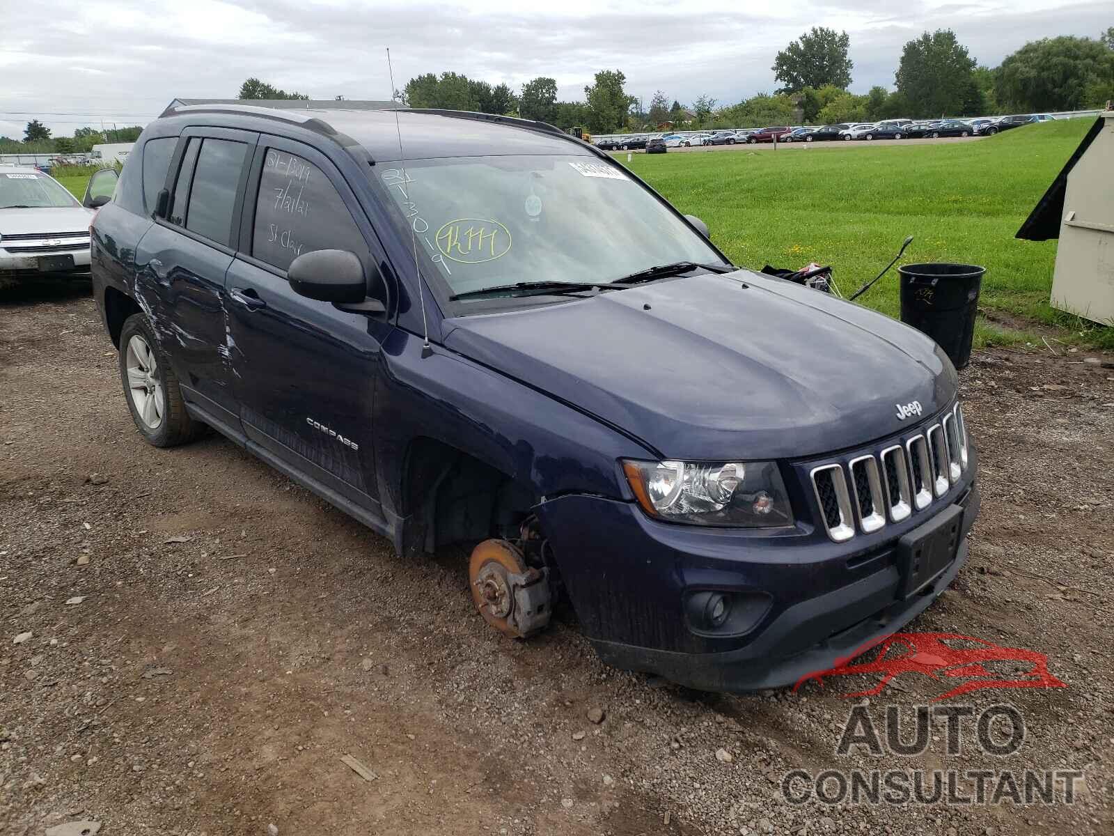 JEEP COMPASS 2017 - 1C4NJDBBXHD142403