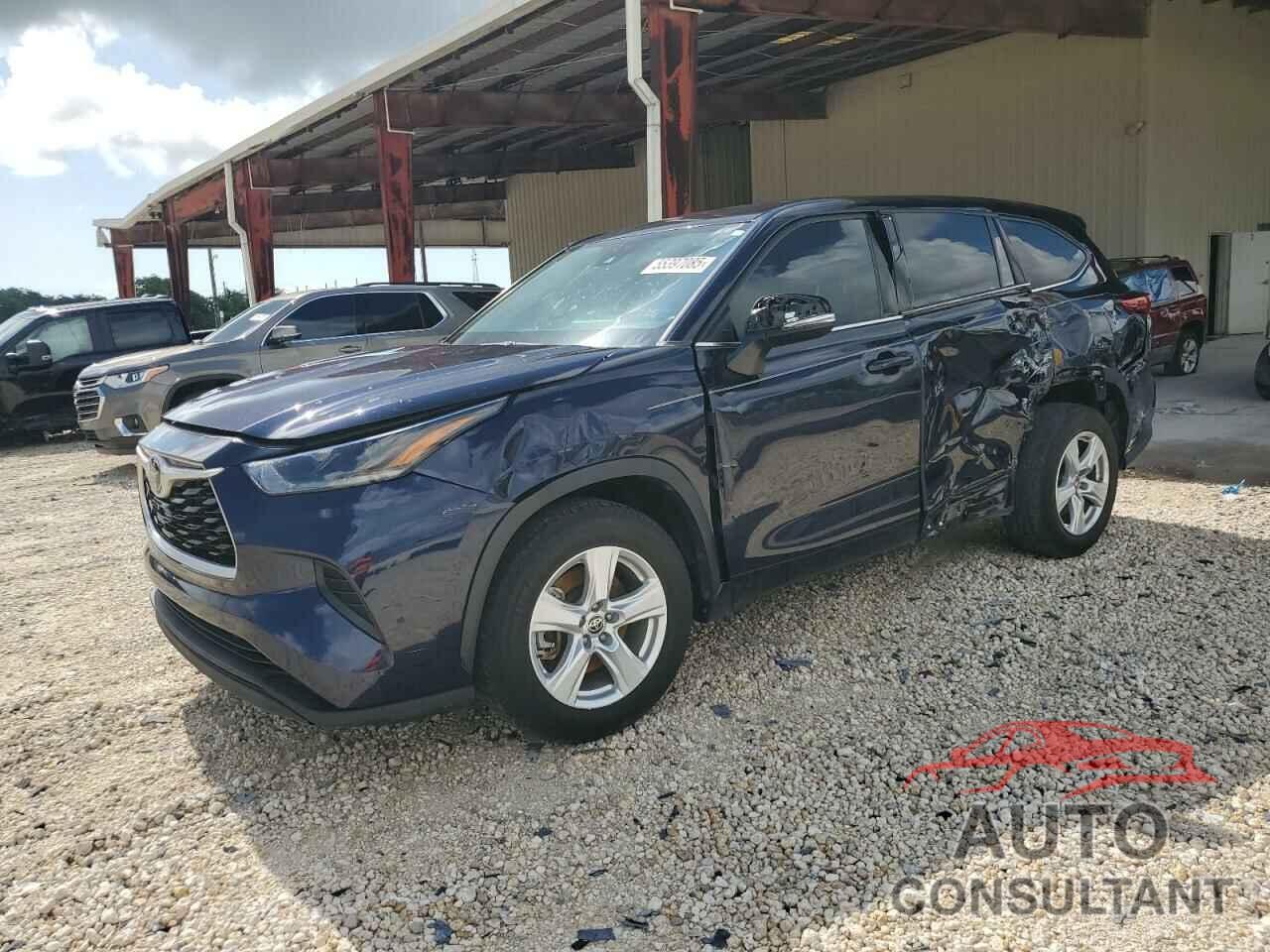 TOYOTA HIGHLANDER 2021 - 5TDCZRAH3MS033394