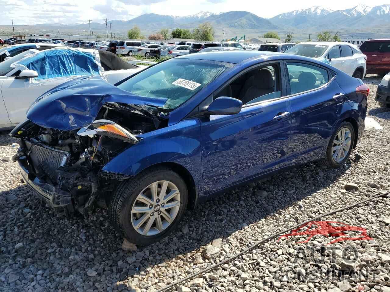 HYUNDAI ELANTRA 2016 - 5NPDH4AE1GH726961