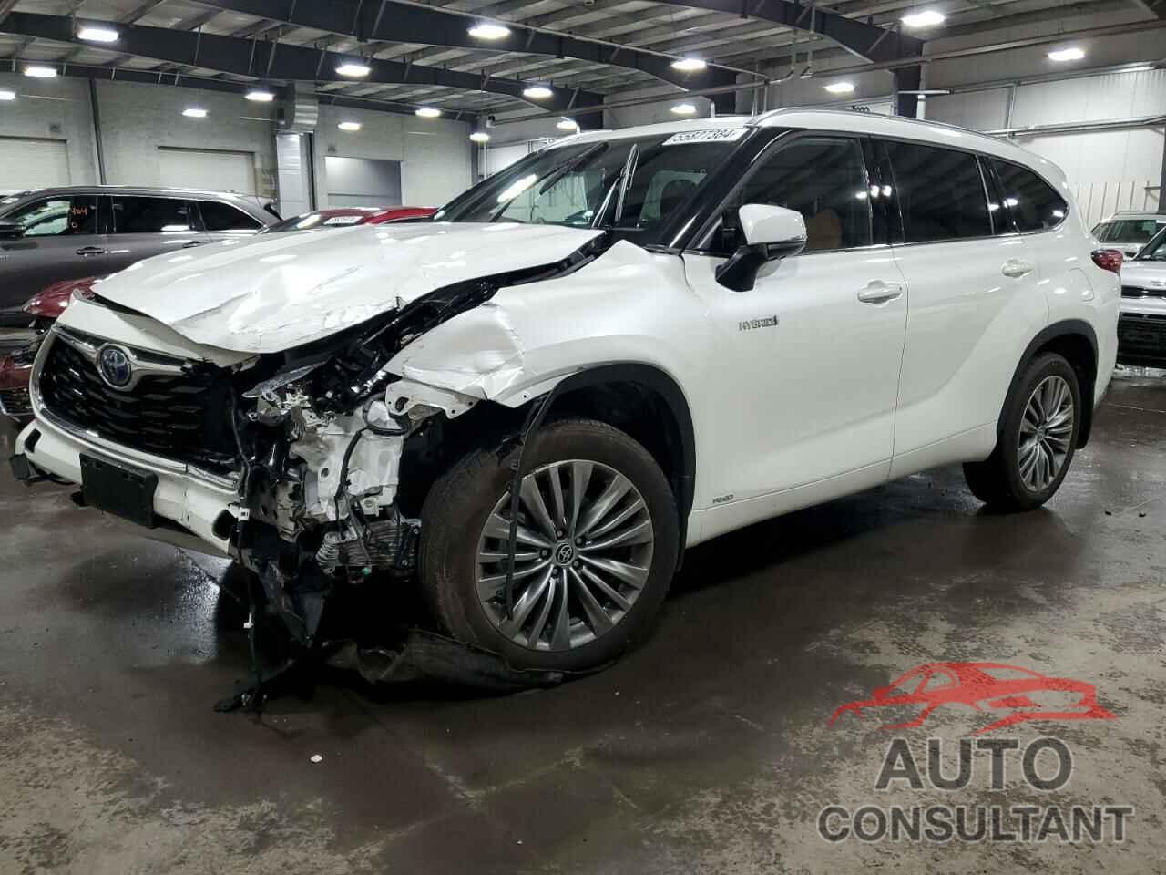 TOYOTA HIGHLANDER 2021 - 5TDEBRCH5MS057335