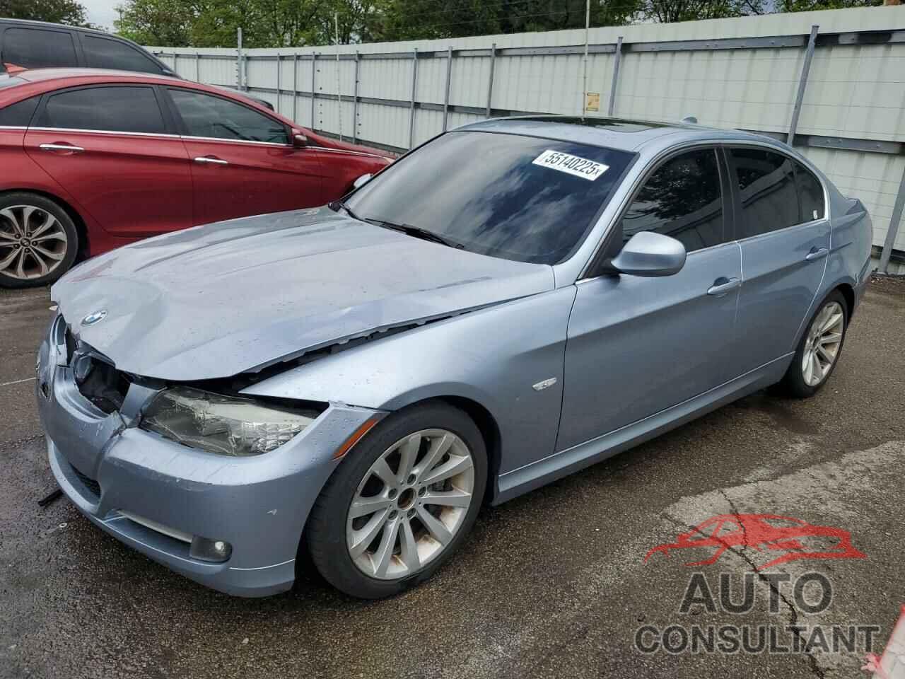 BMW 3 SERIES 2011 - WBAPN7C55BA781768
