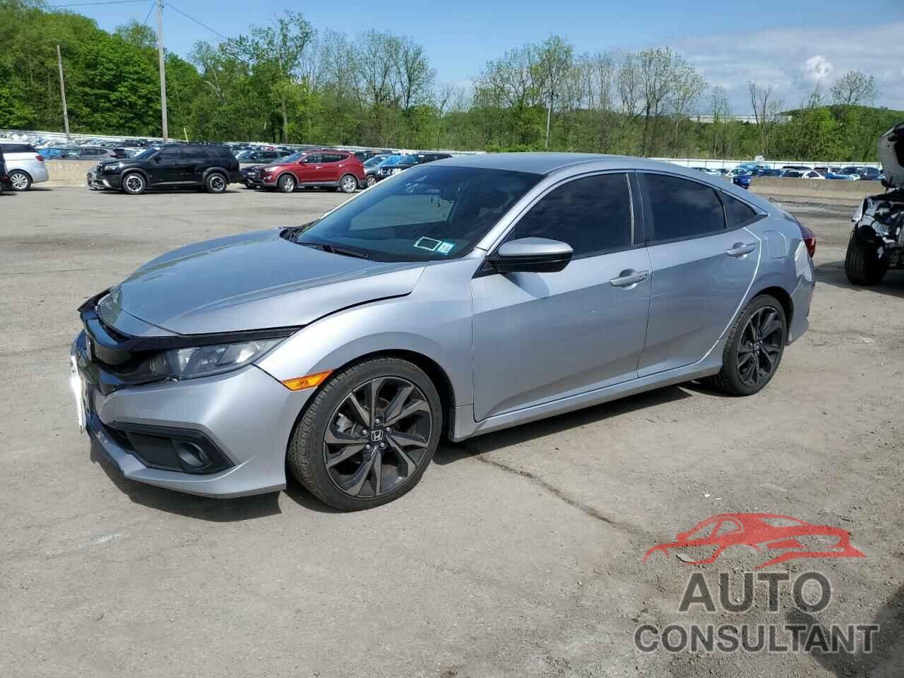 HONDA CIVIC 2019 - 2HGFC2F83KH542316