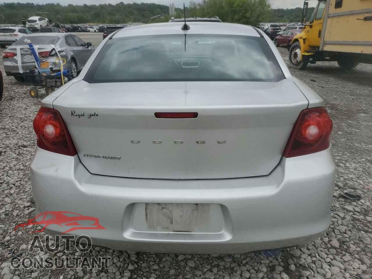 DODGE AVENGER 2012 - 1C3CDZAB8CN167661