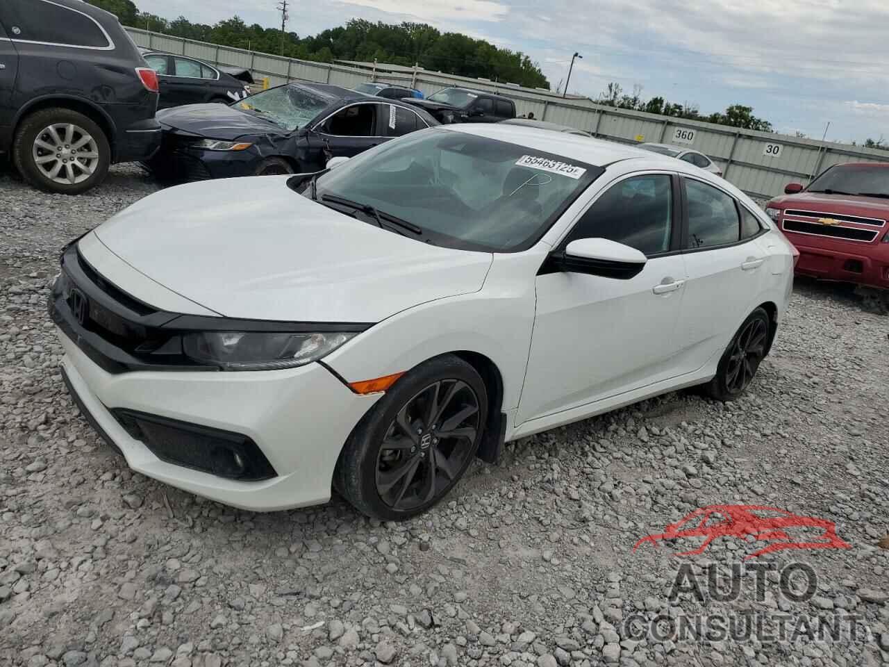HONDA CIVIC 2020 - 2HGFC2F85LH566473