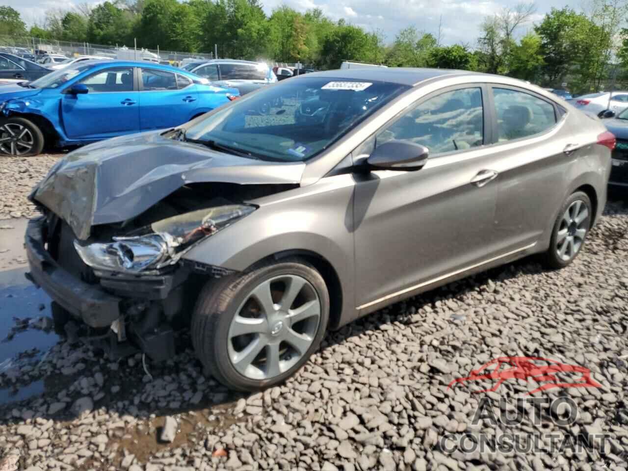 HYUNDAI ELANTRA 2013 - 5NPDH4AE8DH291903