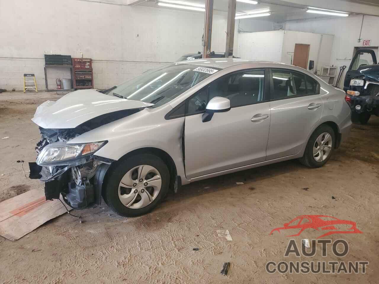 HONDA CIVIC 2013 - 2HGFB2F54DH542725