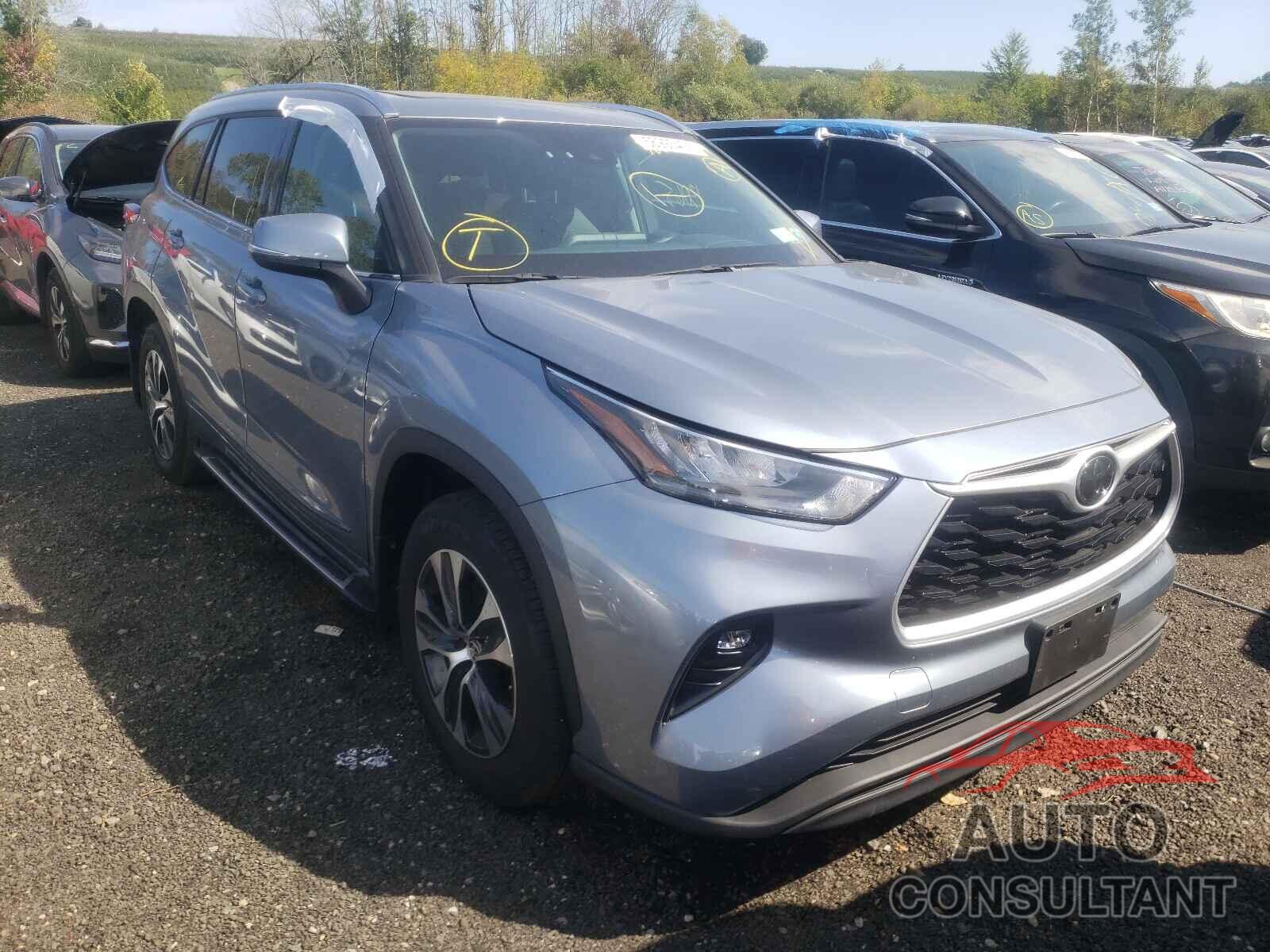 TOYOTA HIGHLANDER 2020 - 5TDGZRBH7LS015463