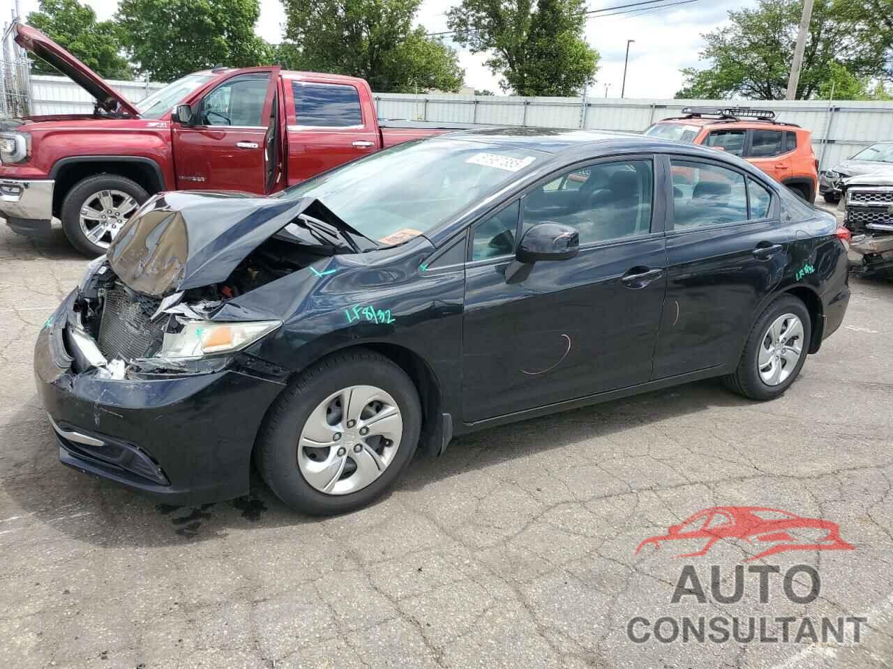 HONDA CIVIC 2013 - 19XFB2F50DE052065