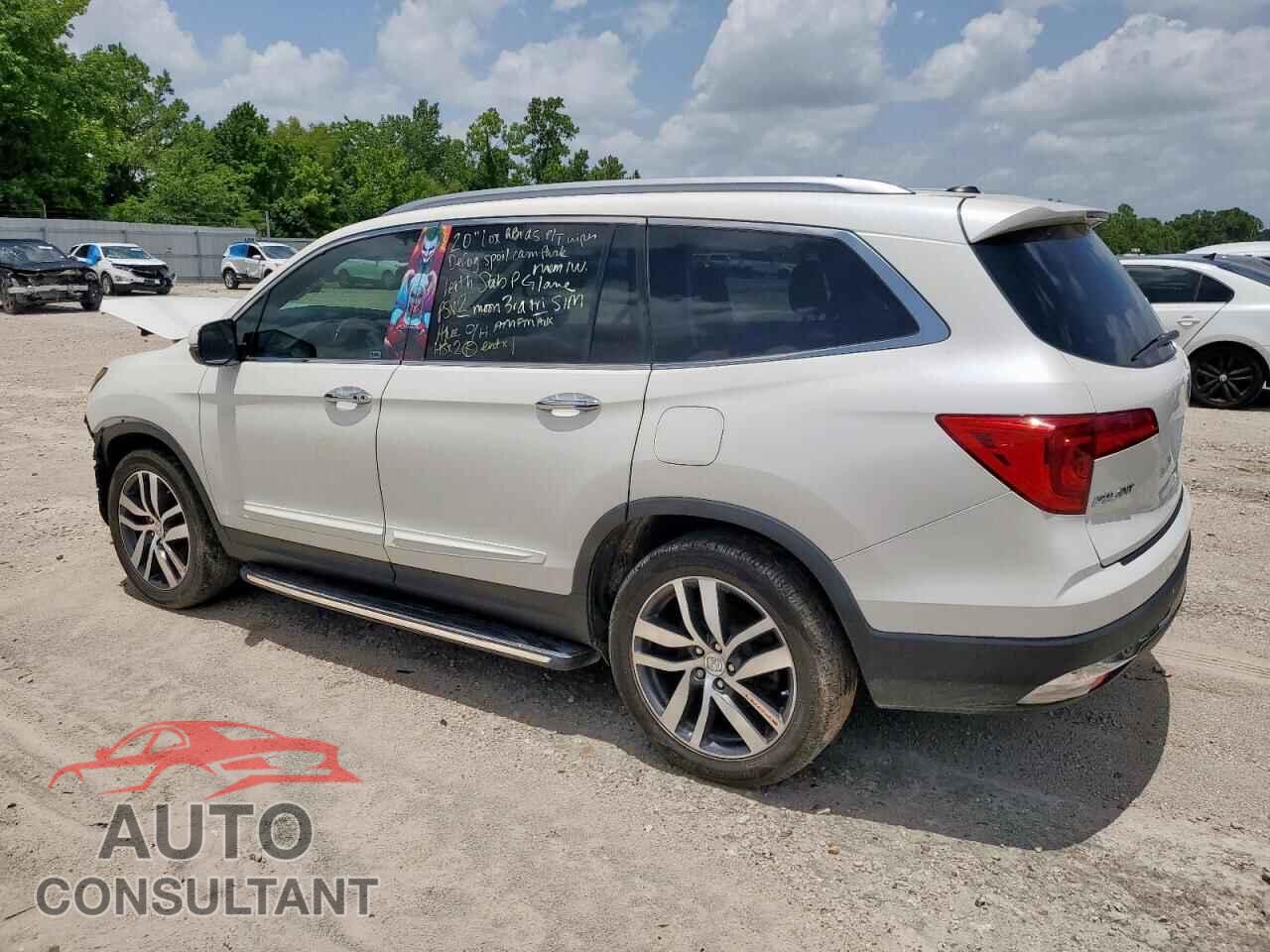 HONDA PILOT 2017 - 5FNYF6H90HB044455
