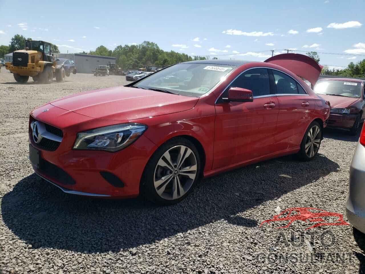 MERCEDES-BENZ CLA-CLASS 2019 - WDDSJ4GB3KN724488
