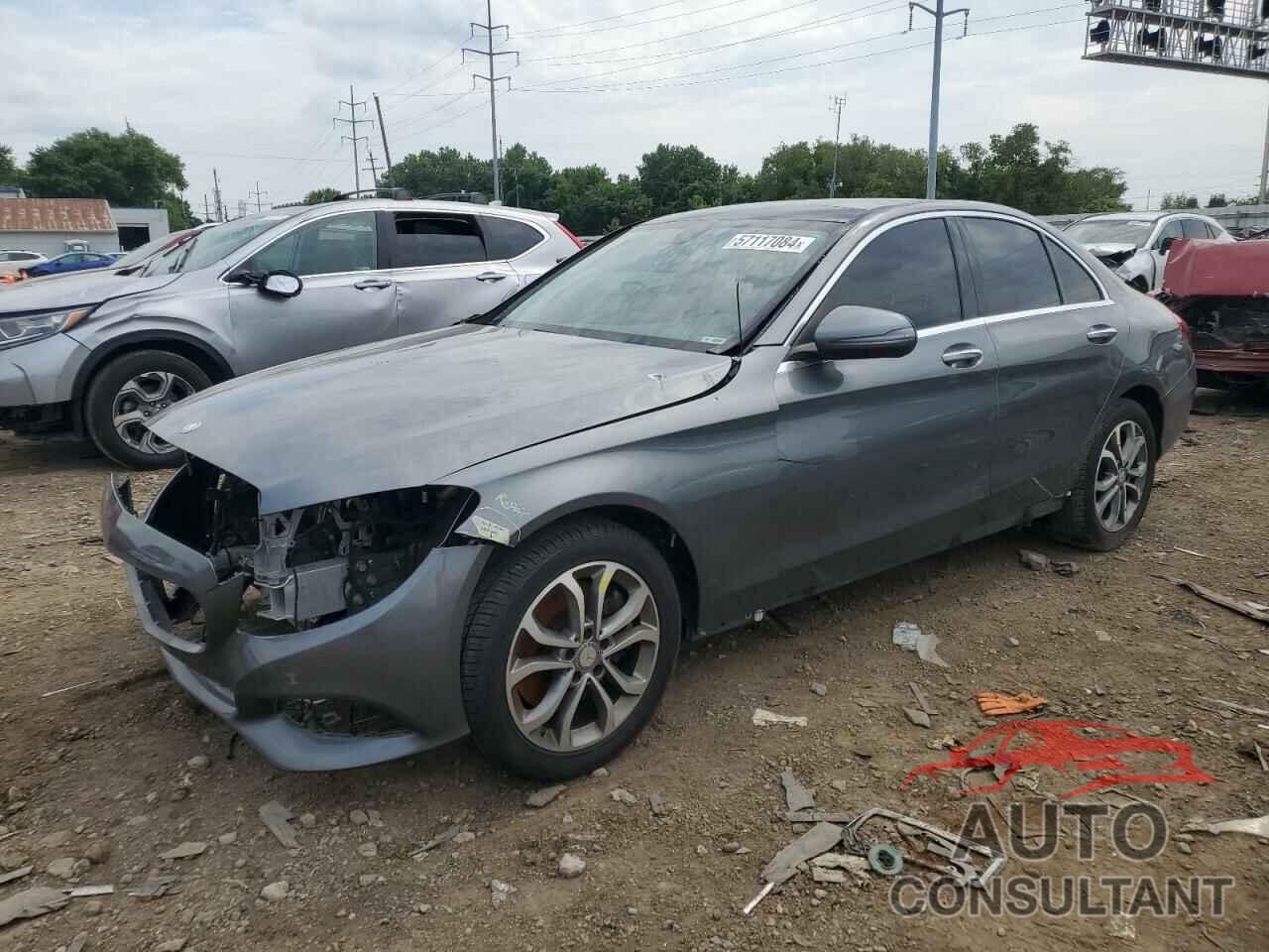 MERCEDES-BENZ C-CLASS 2017 - WDDWF4KB7HR280480