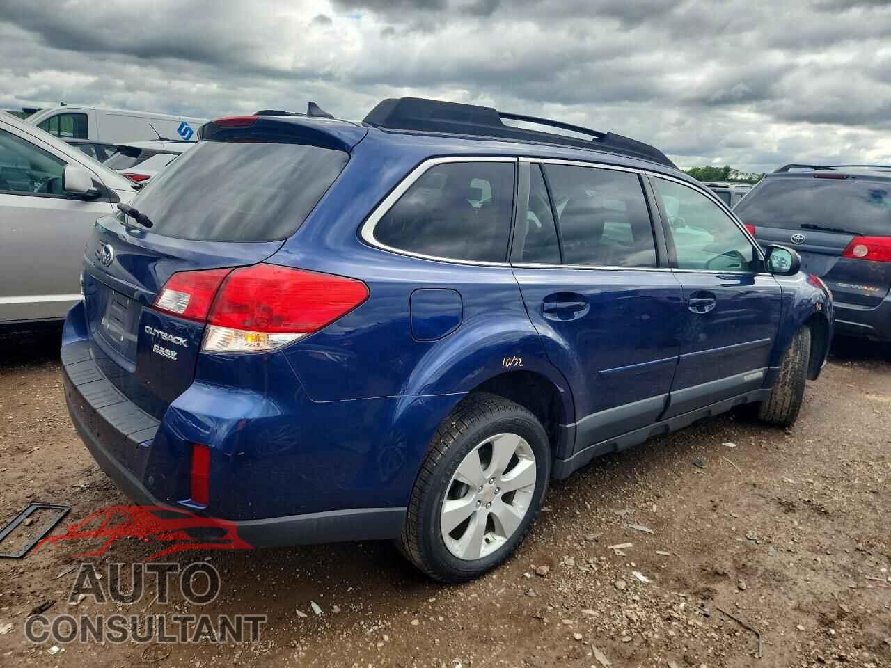 SUBARU OUTBACK 2011 - 4S4BRBLC4B3412984