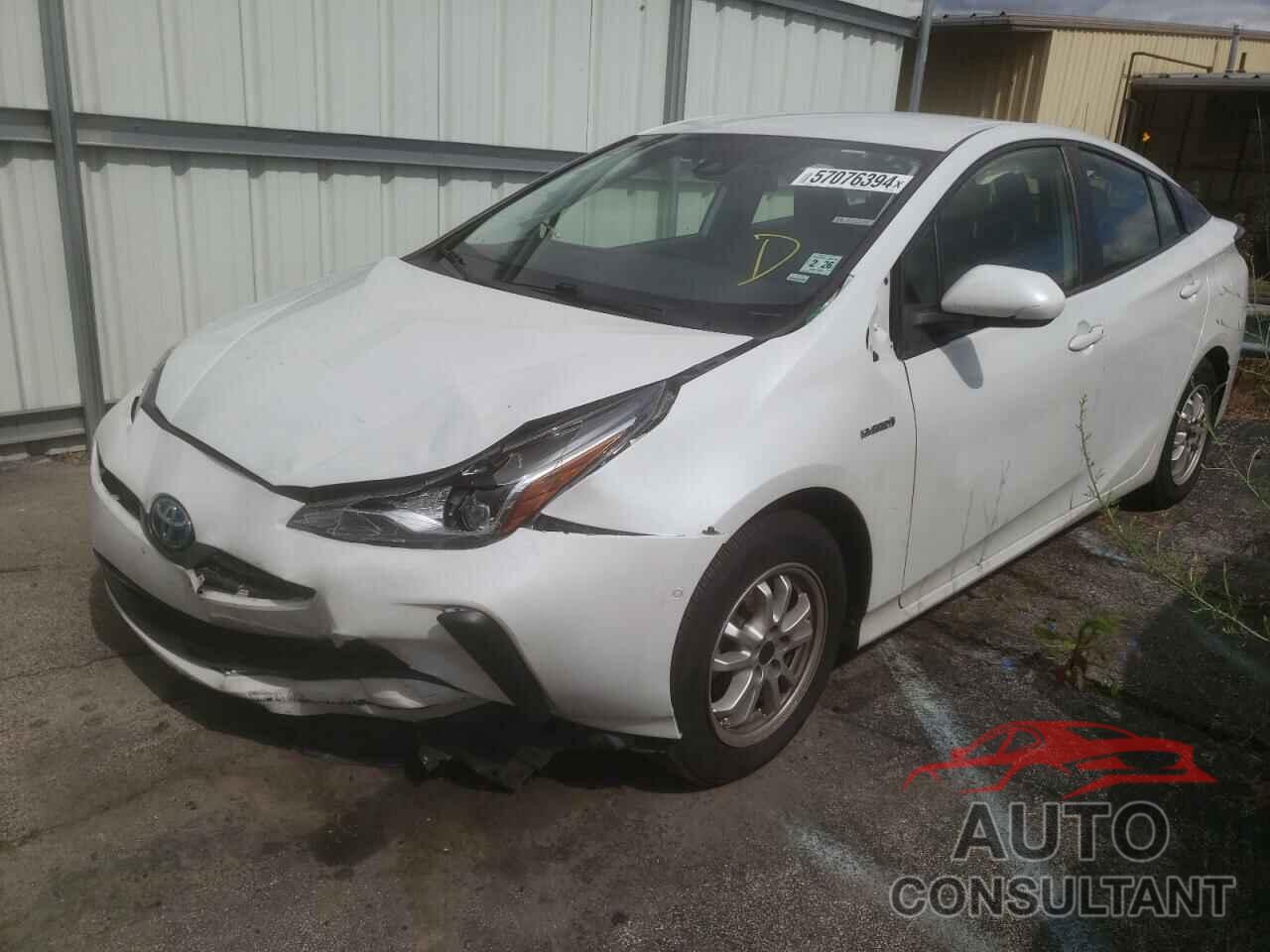 TOYOTA PRIUS 2021 - JTDKAMFU7M3133835