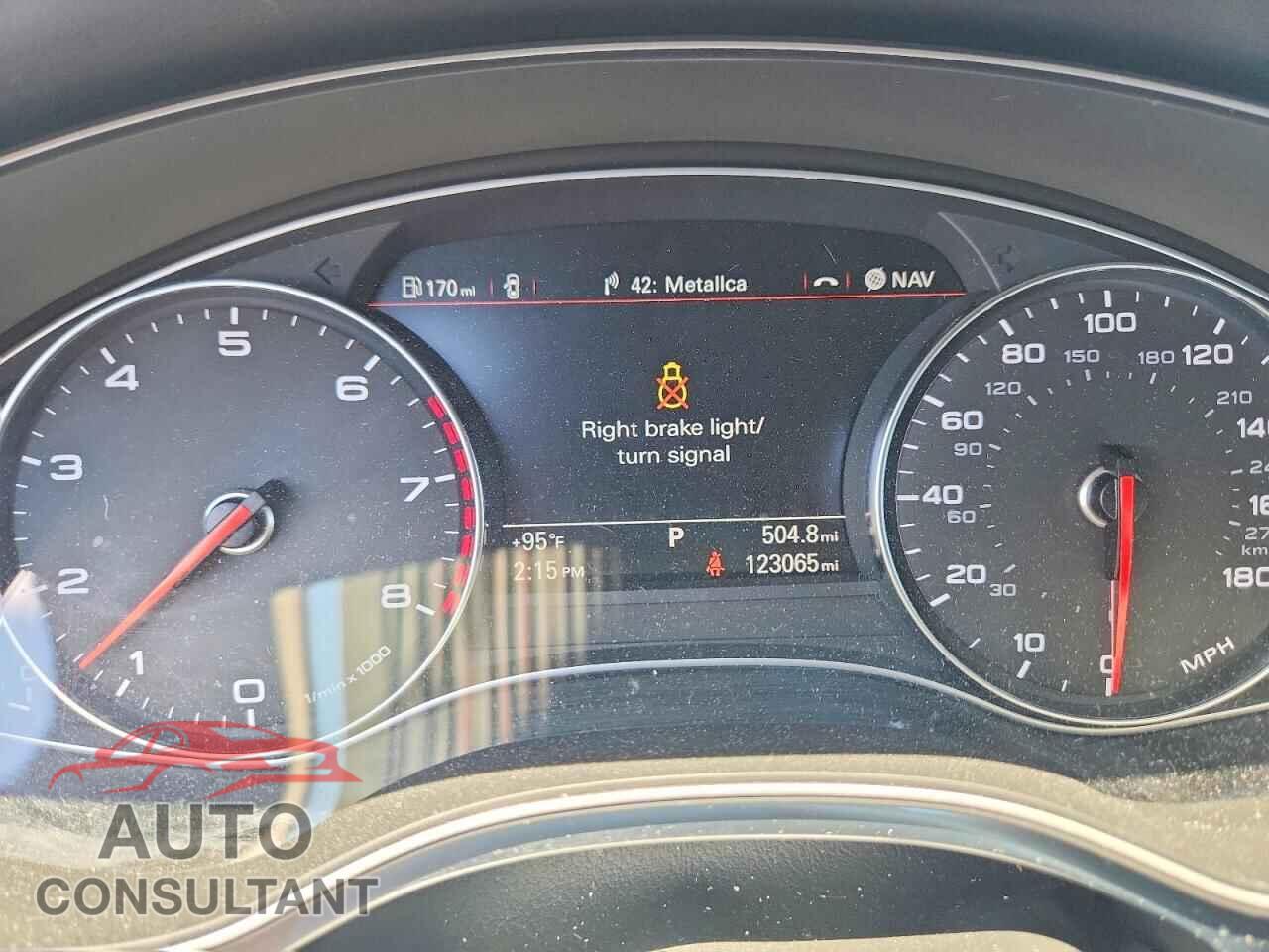 AUDI A6 2013 - WAUJGAFC7DN111268