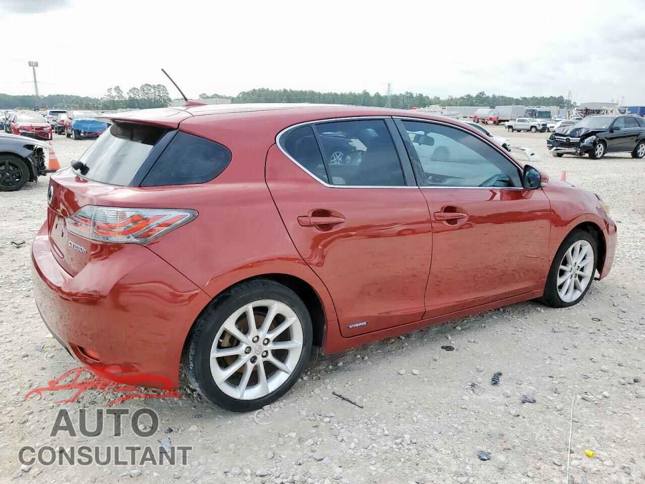 LEXUS CT 200 2011 - JTHKD5BH9B2016202