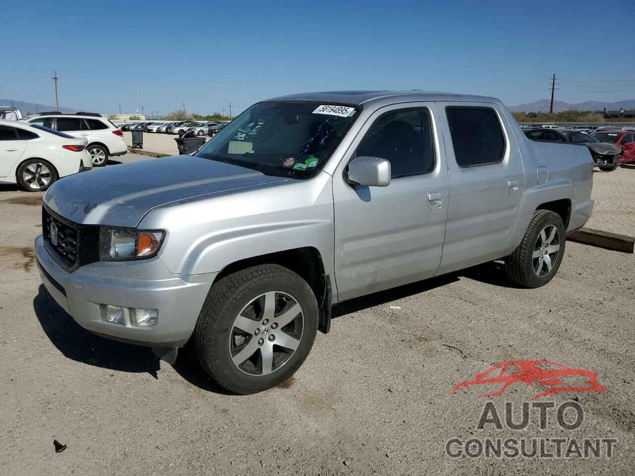 HONDA RIDGELINE 2014 - 5FPYK1F62EB013086