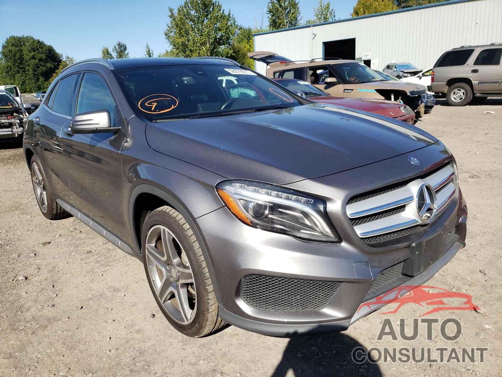 MERCEDES-BENZ GLA-CLASS 2016 - WDCTG4GBXGJ190220