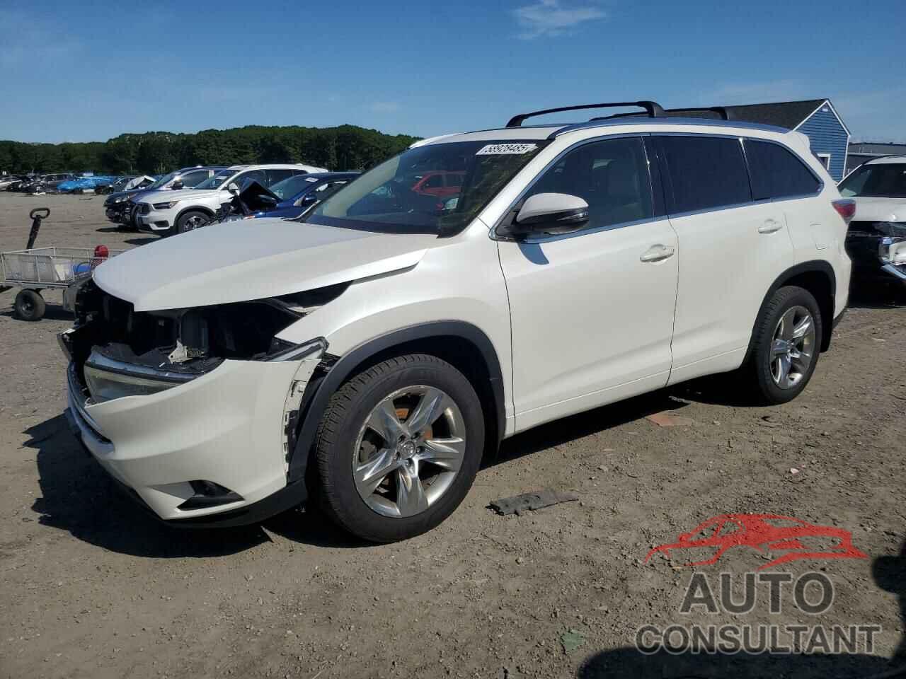 TOYOTA HIGHLANDER 2015 - 5TDDKRFH6FS117309