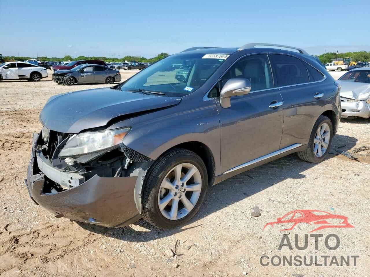 LEXUS RX350 2012 - 2T2ZK1BA5CC071195
