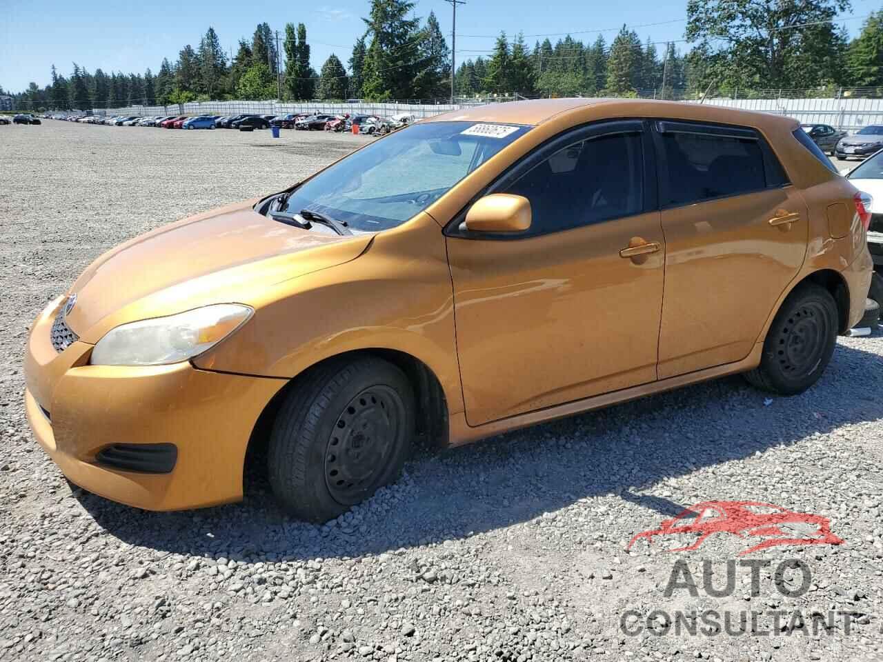 TOYOTA COROLLA 2009 - 2T1LE40E69C005921