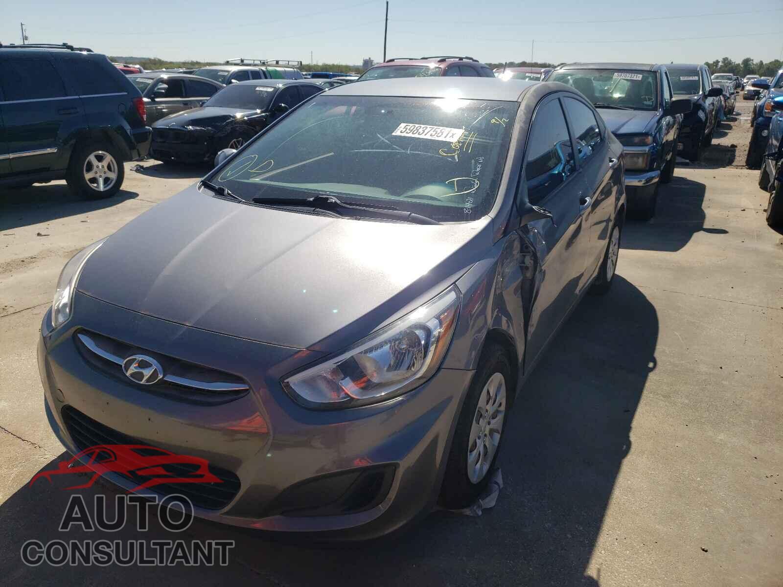 HYUNDAI ACCENT 2016 - KMHCT4AE1GU035750