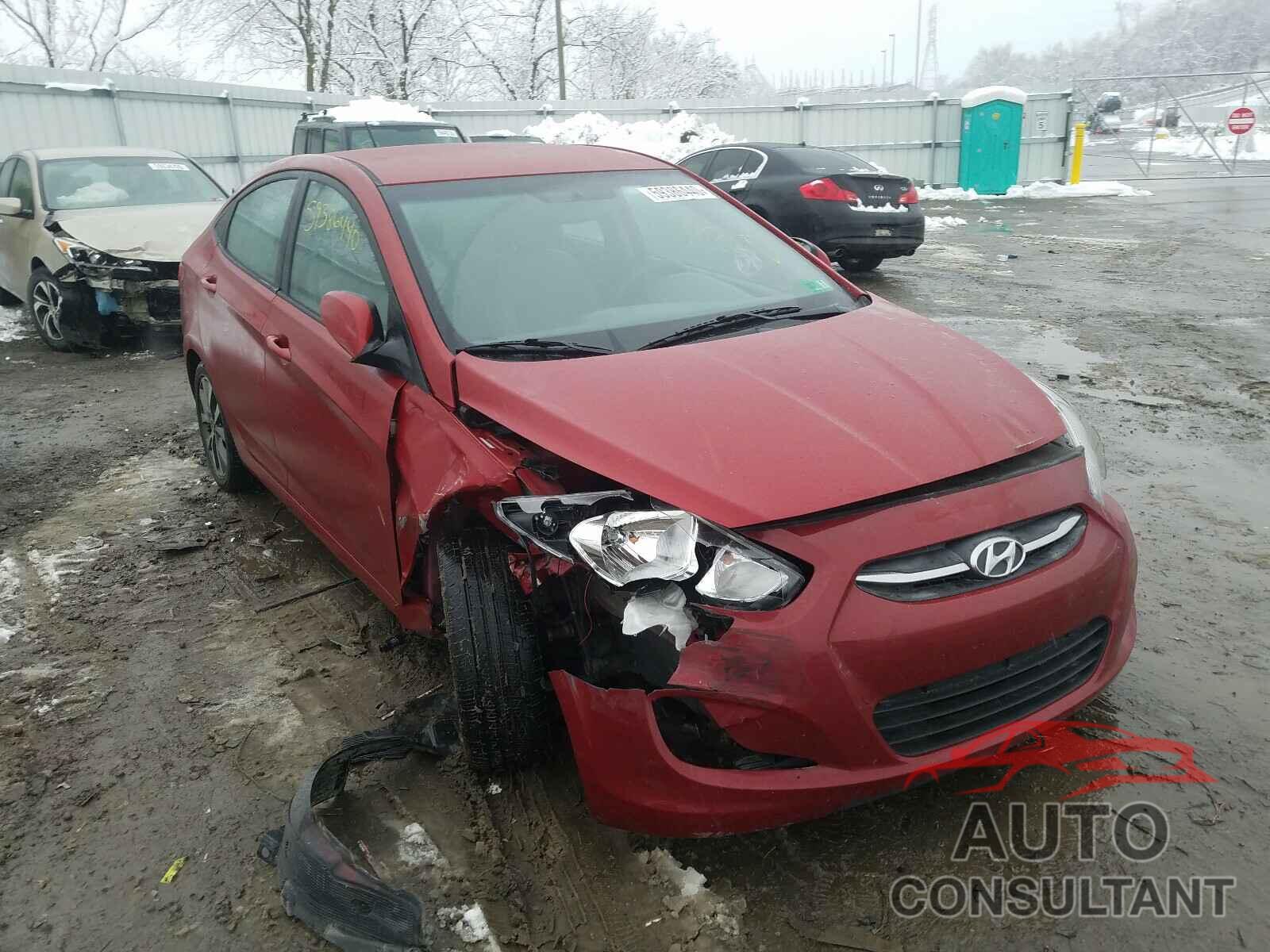 HYUNDAI ACCENT 2017 - KMHCT4AE4HU373984