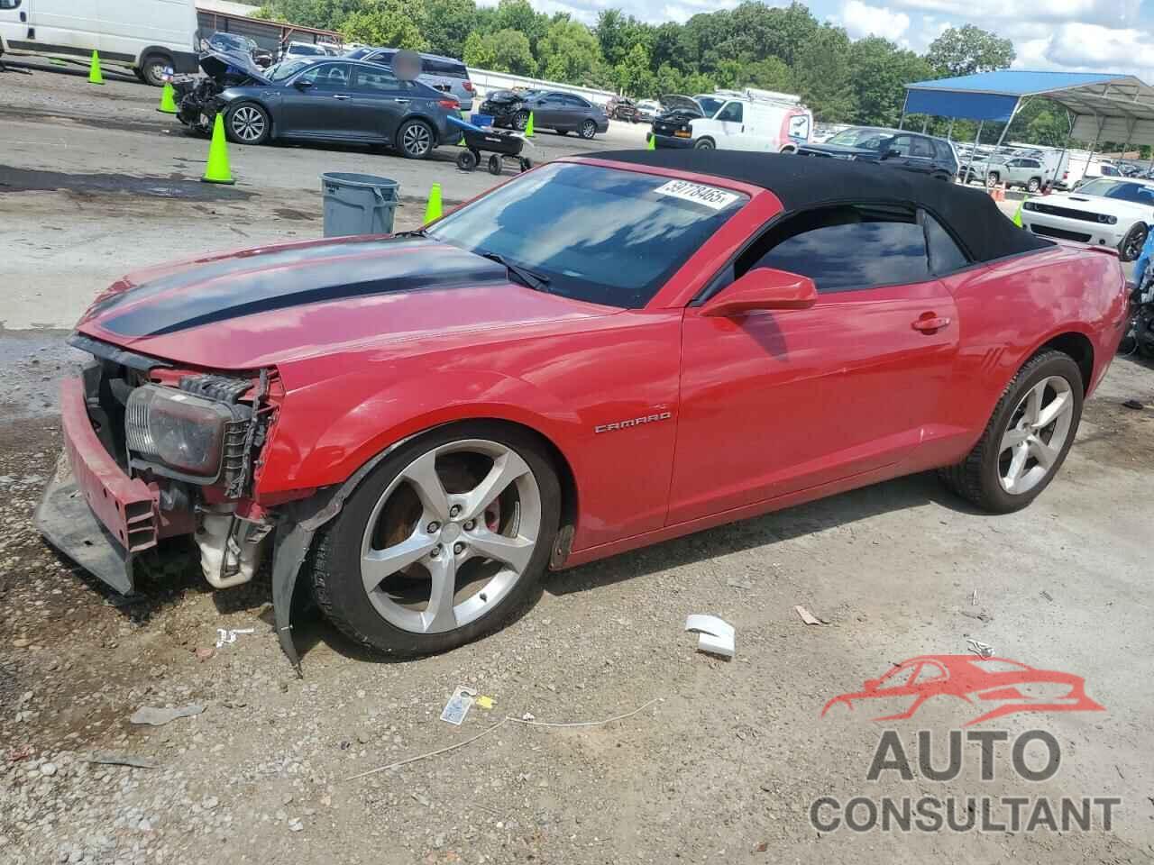 CHEVROLET CAMARO 2013 - 2G1FC3D35D9227938