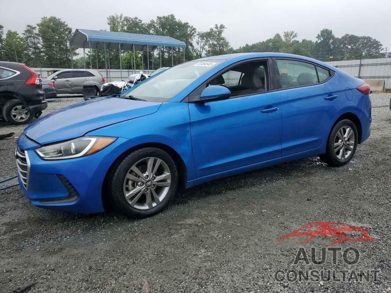 HYUNDAI ELANTRA 2017 - KMHD84LF9HU063695