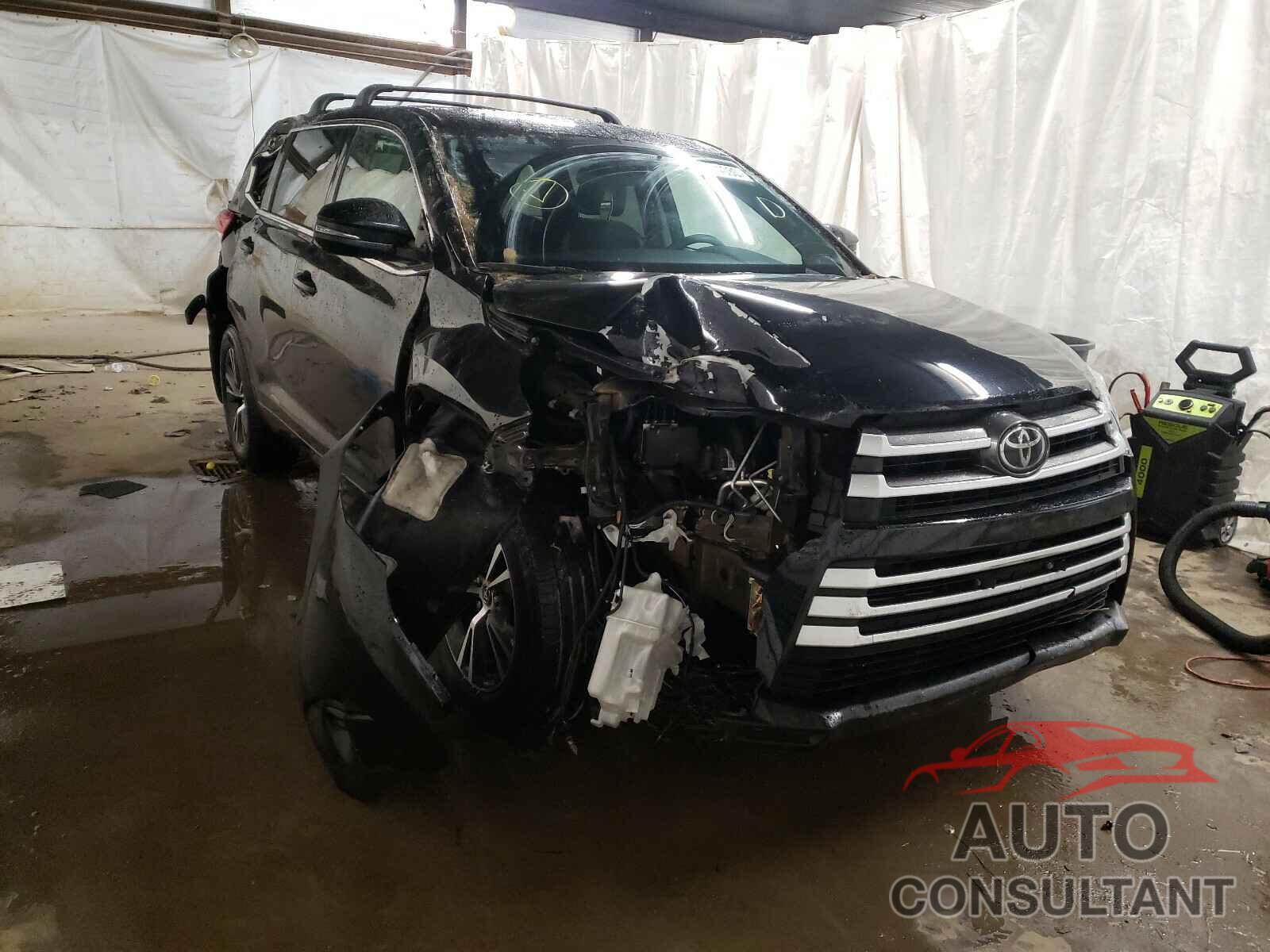 TOYOTA HIGHLANDER 2017 - 5TDBZRFHXHS434600