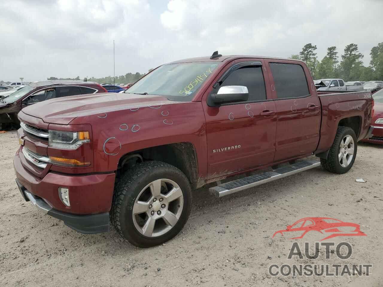 CHEVROLET SILVERADO 2017 - 3GCUKRECXHG210146