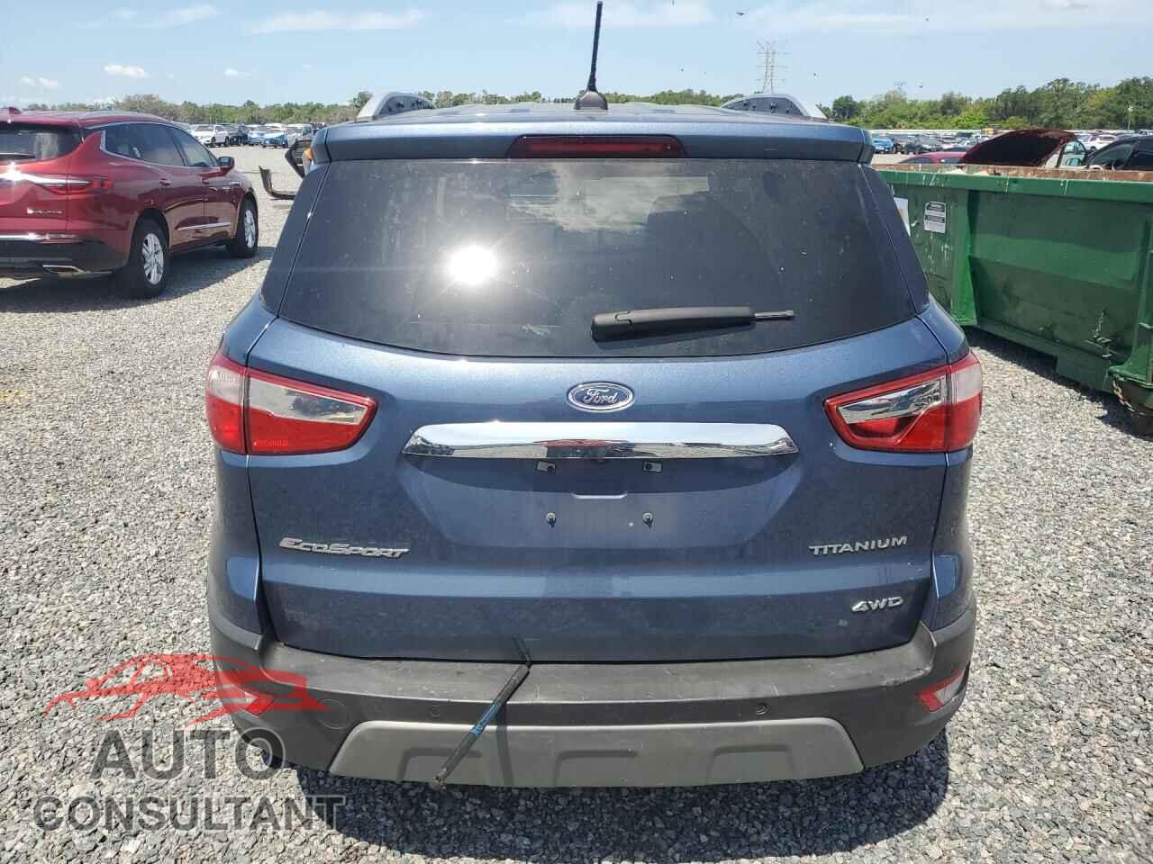 FORD ECOSPORT 2021 - MAJ6S3KL9MC423411