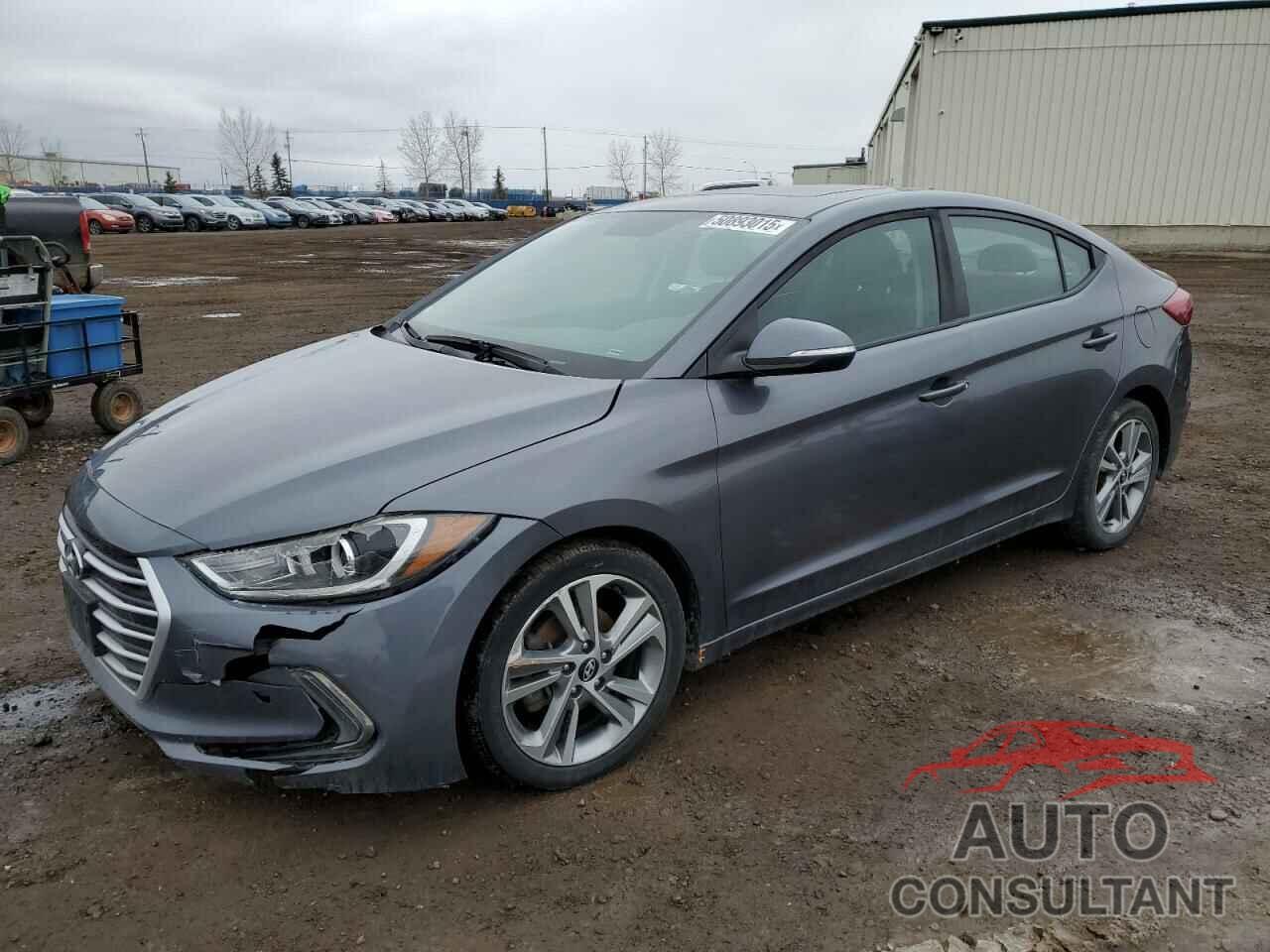 HYUNDAI ELANTRA 2017 - KMHD84LF7HU190638