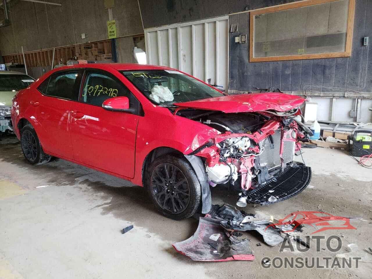 TOYOTA COROLLA 2016 - 2T1BURHE8GC518410