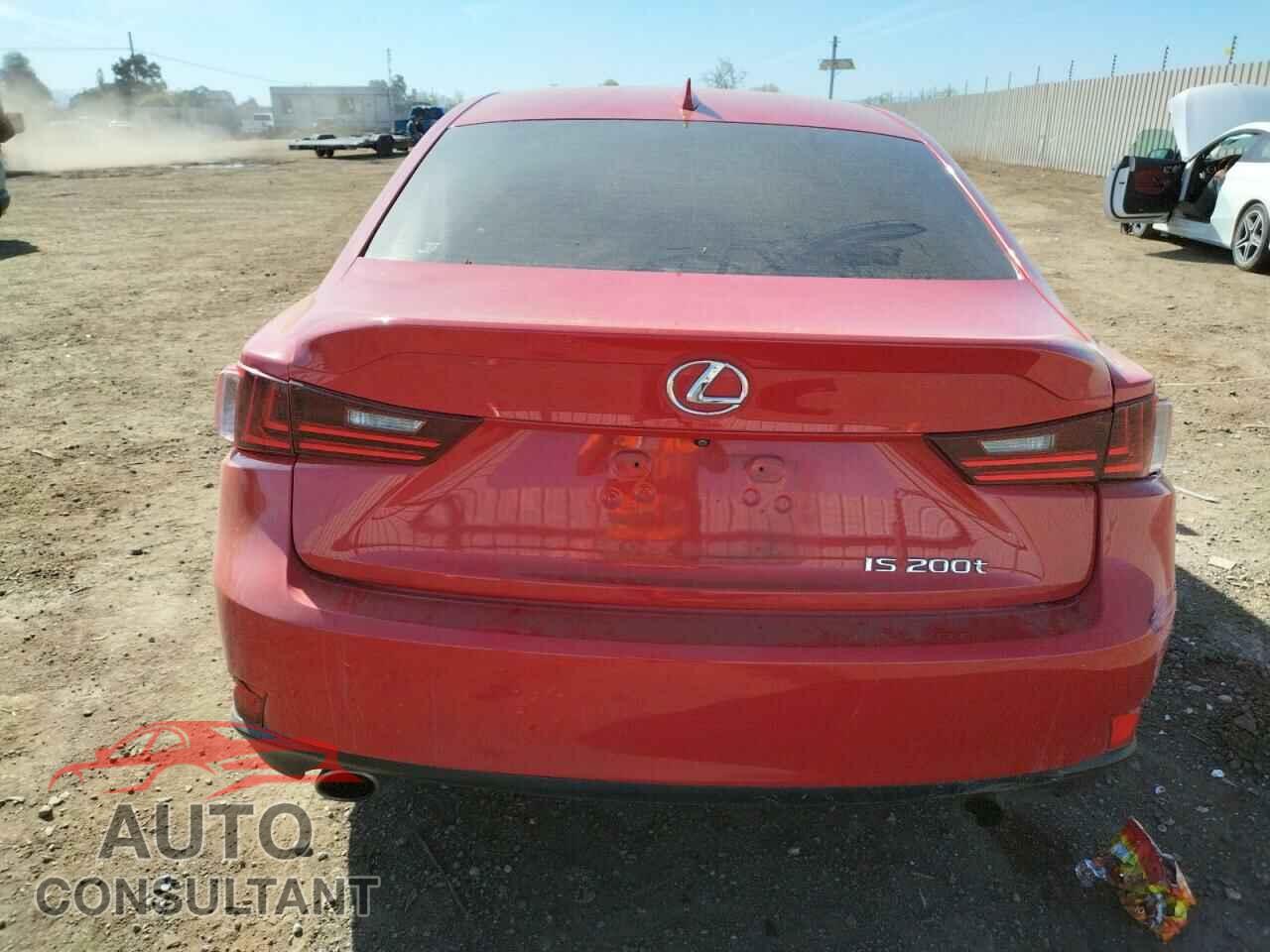 LEXUS IS 2016 - JTHBA1D23G5014591