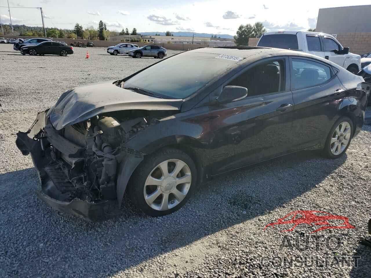 HYUNDAI ELANTRA 2011 - KMHDH4AE1BU106475