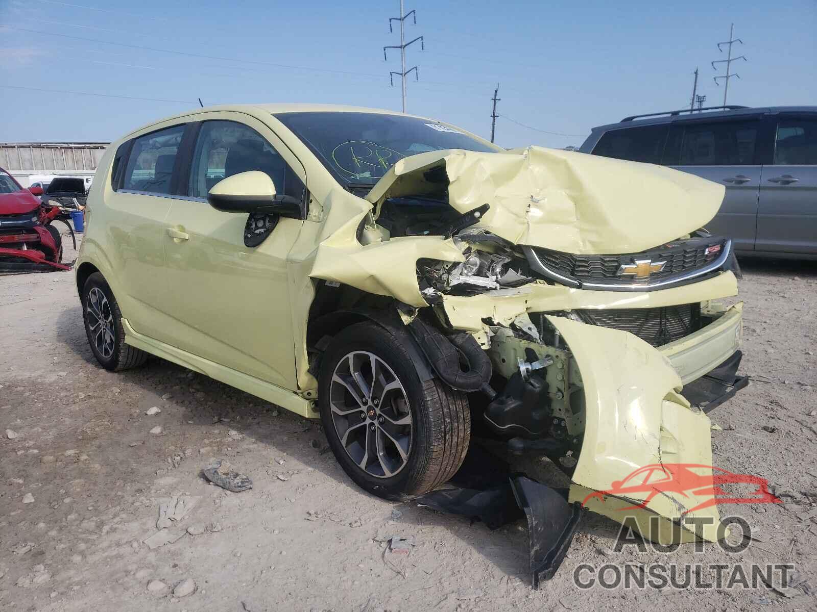 CHEVROLET SONIC 2017 - 1G1JD6SH7H4123855