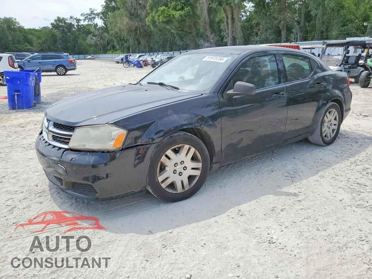 DODGE AVENGER 2013 - 1C3CDZAB7DN615857