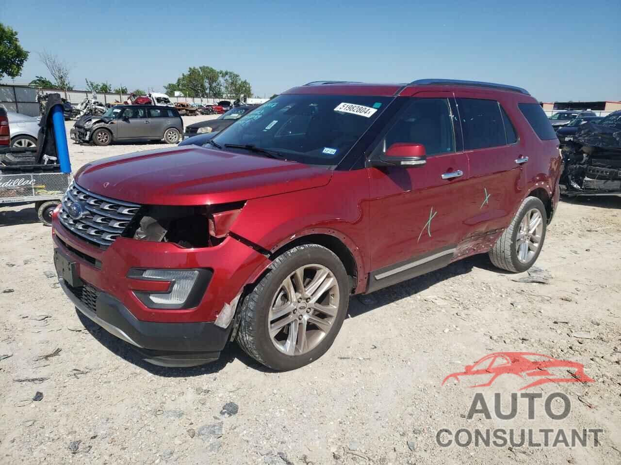 FORD EXPLORER 2016 - 1FM5K7F80GGC21925