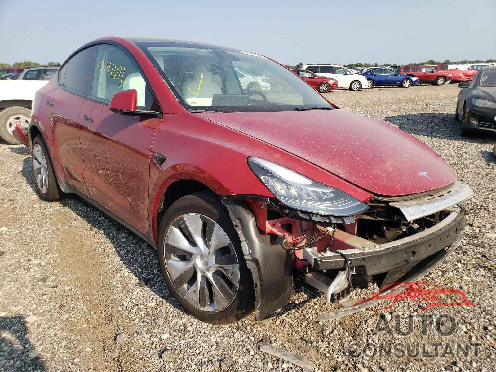 TESLA MODEL Y 2021 - 5YJYGDEE0MF189895
