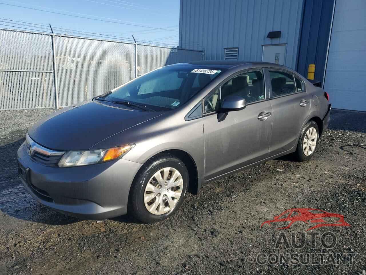 HONDA CIVIC 2012 - 2HGFB2F47CH056576
