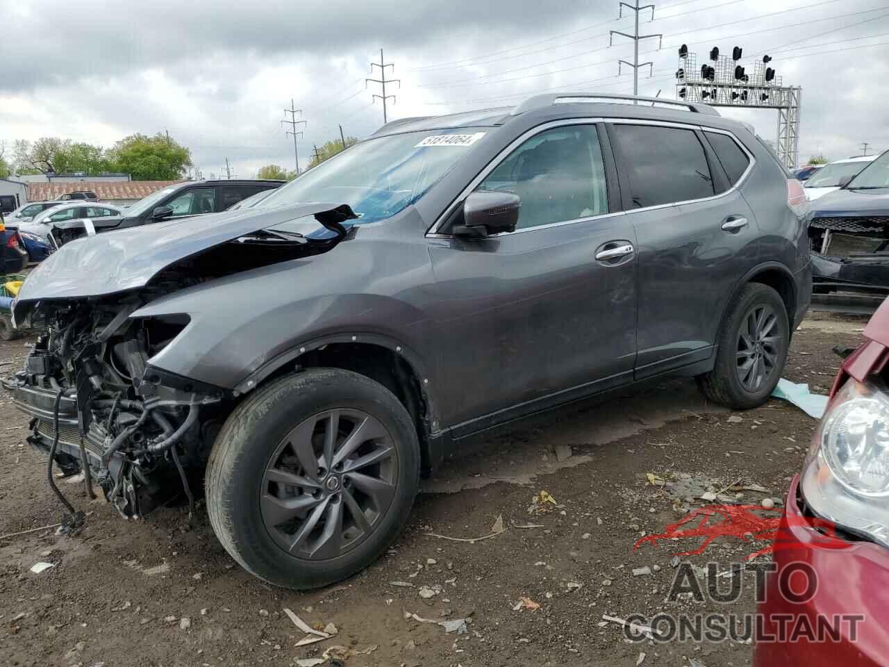 NISSAN ROGUE 2016 - 5N1AT2MV4GC827484