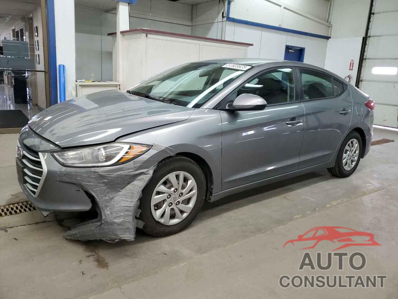 HYUNDAI ELANTRA 2018 - KMHD74LF9JU469405