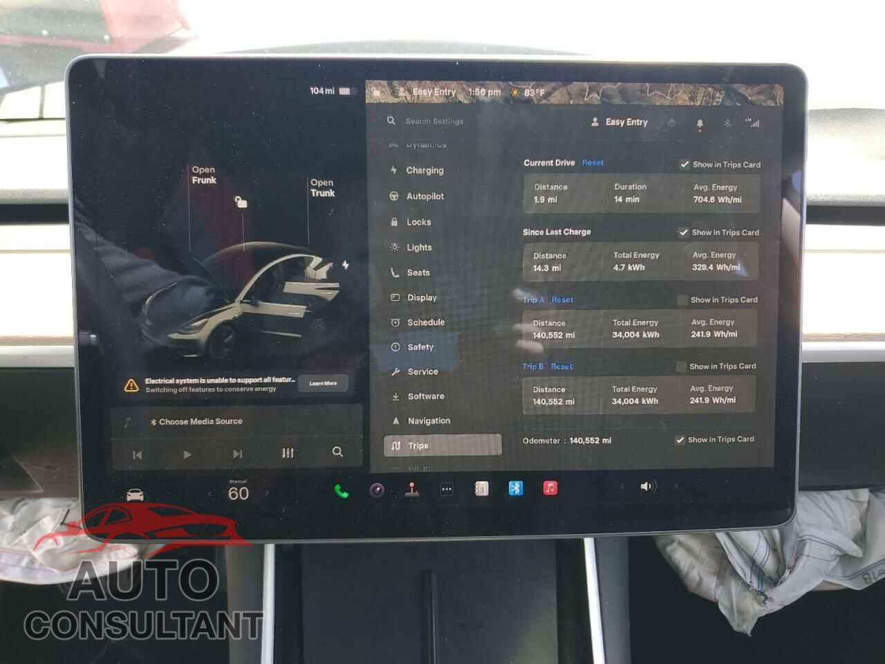 TESLA MODEL 3 2019 - 5YJ3E1EA2KF416304