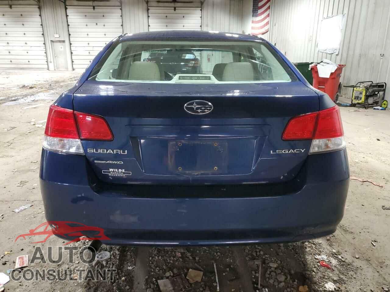 SUBARU LEGACY 2011 - 4S3BMCA65B3246884