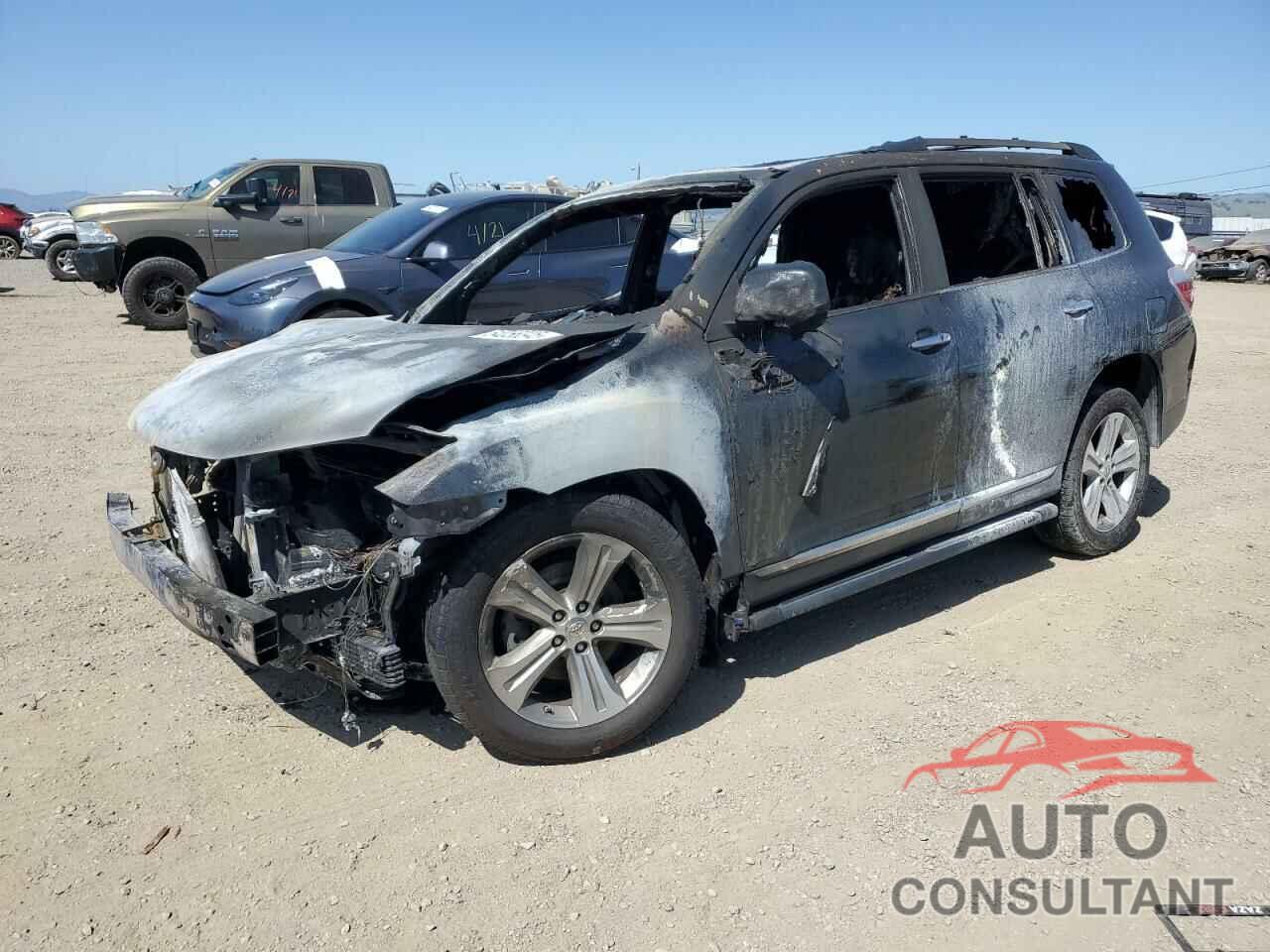 TOYOTA HIGHLANDER 2013 - 5TDDK3EH5DS262546
