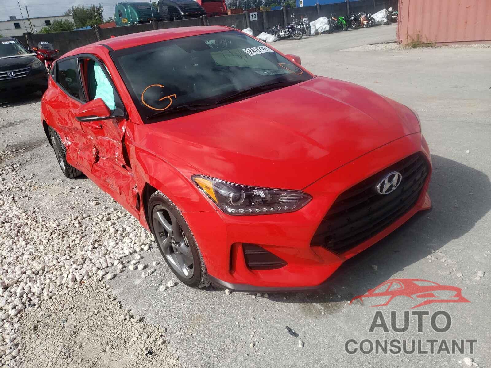 HYUNDAI VELOSTER 2019 - KMHTG6AF2KU005237