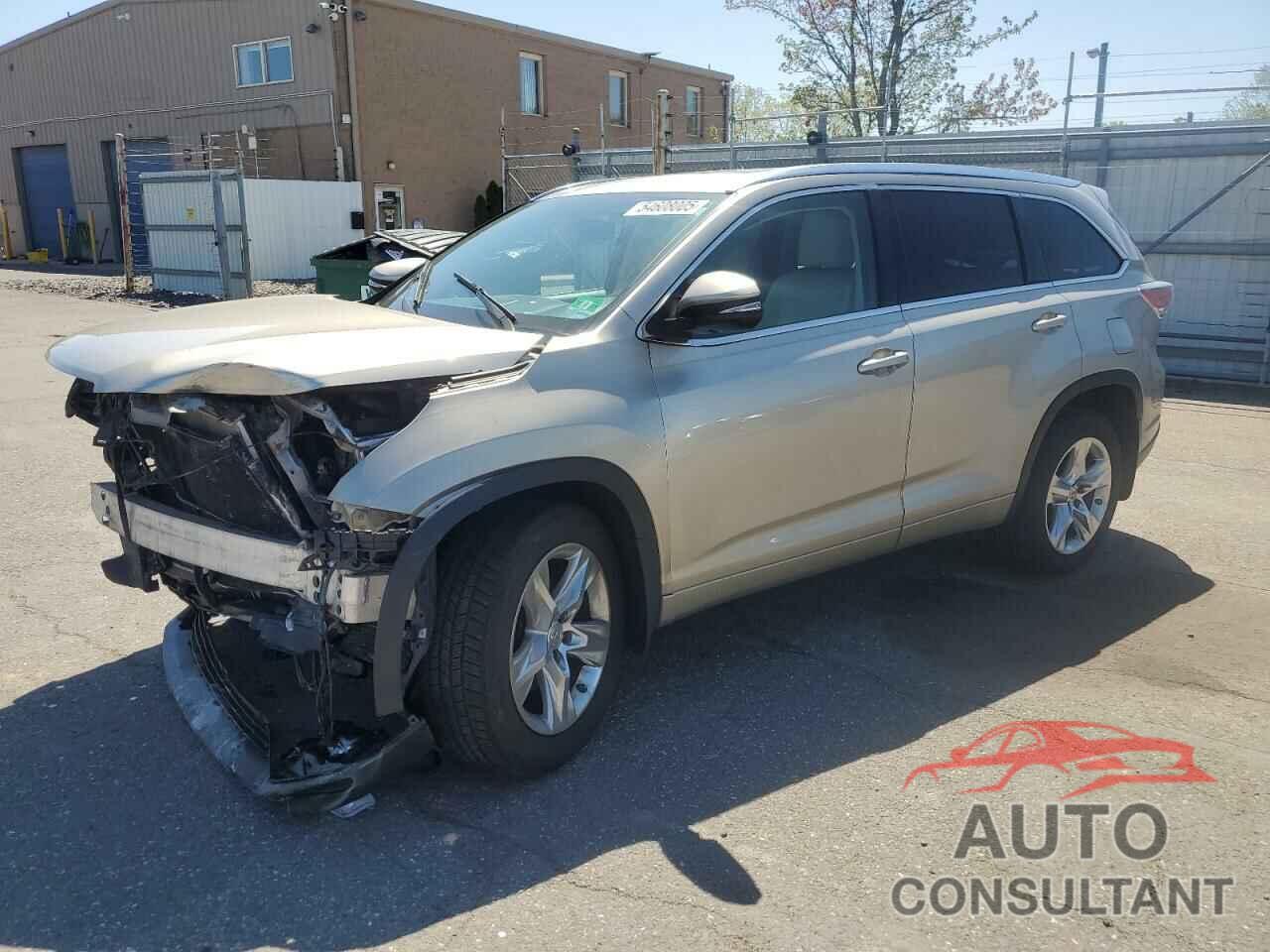 TOYOTA HIGHLANDER 2014 - 5TDDKRFH1ES058605
