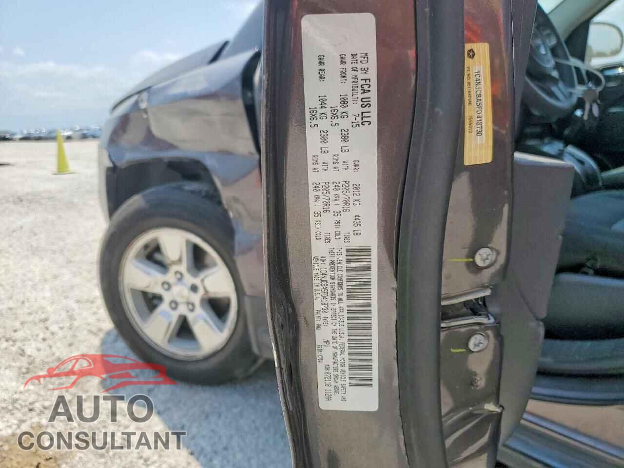 JEEP COMPASS 2015 - 1C4NJCBA5FD418730