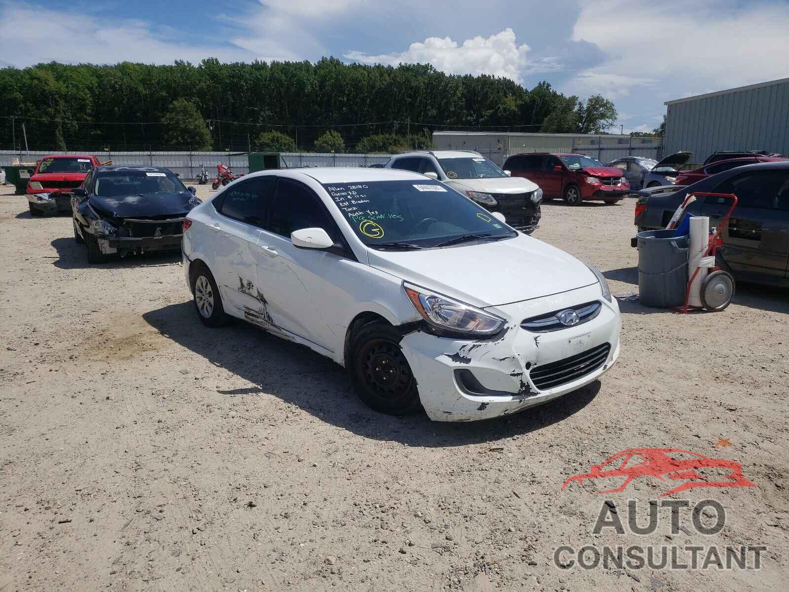 HYUNDAI ACCENT 2017 - KMHCT4AE6HU326049
